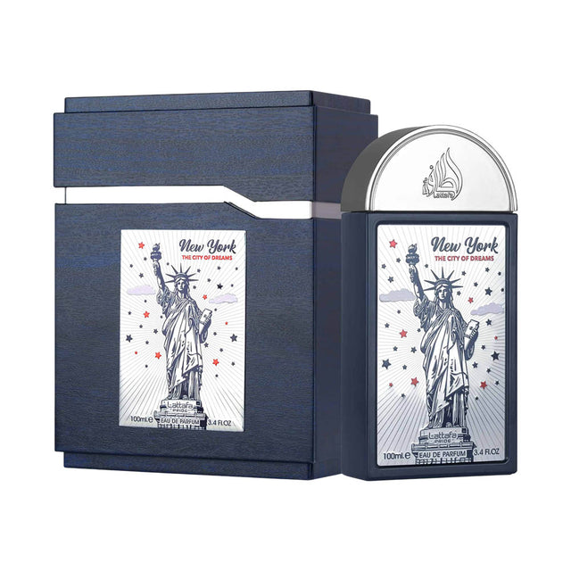 Lattafa New York the City of Dreams EDP, 3.4 oz / 100 ml by Lattafa
