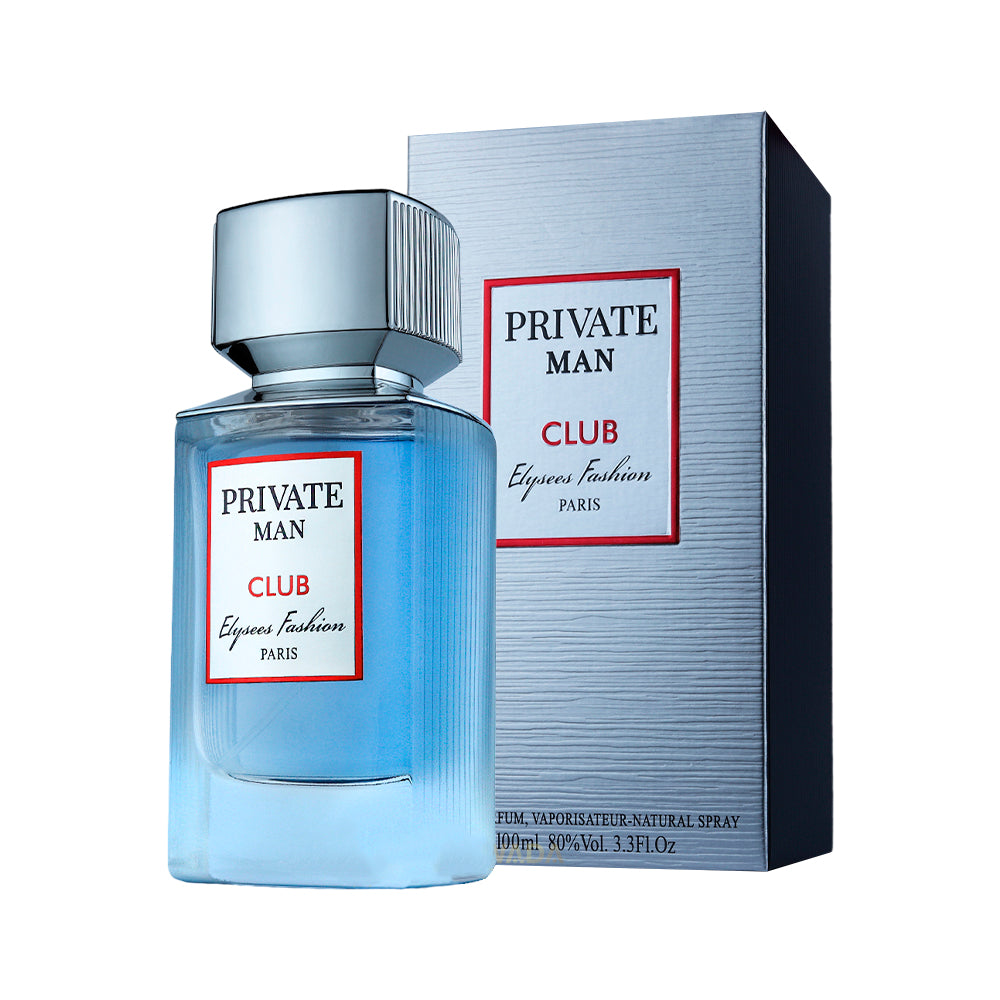 Elysees Fashion Private Man Club EDP, 3.4 oz / 100 ml by Elysees