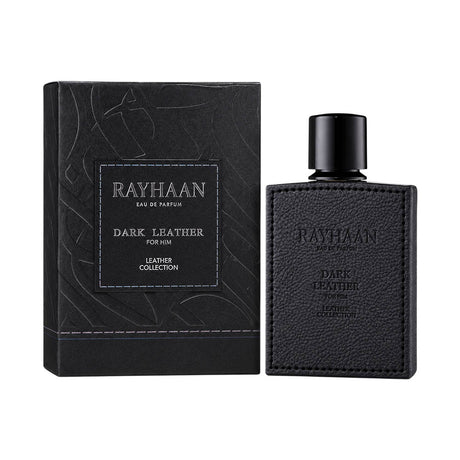 Rayhaan Dark Leather Him EDP, 3.4 oz / 100 ml by Rayhaan