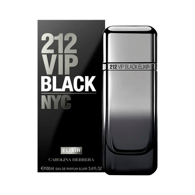Carolina Herrera 212 VIP Black Elixir EDP, 3.4 oz / 100 ml by Carolina Herrera
