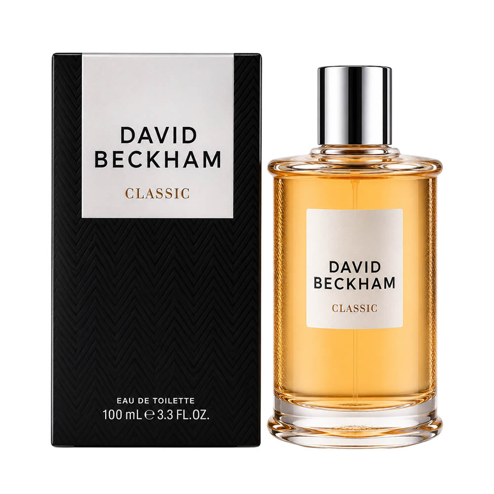David Beckhan Classic Black EDT, 3.4 oz / 100 ml by David