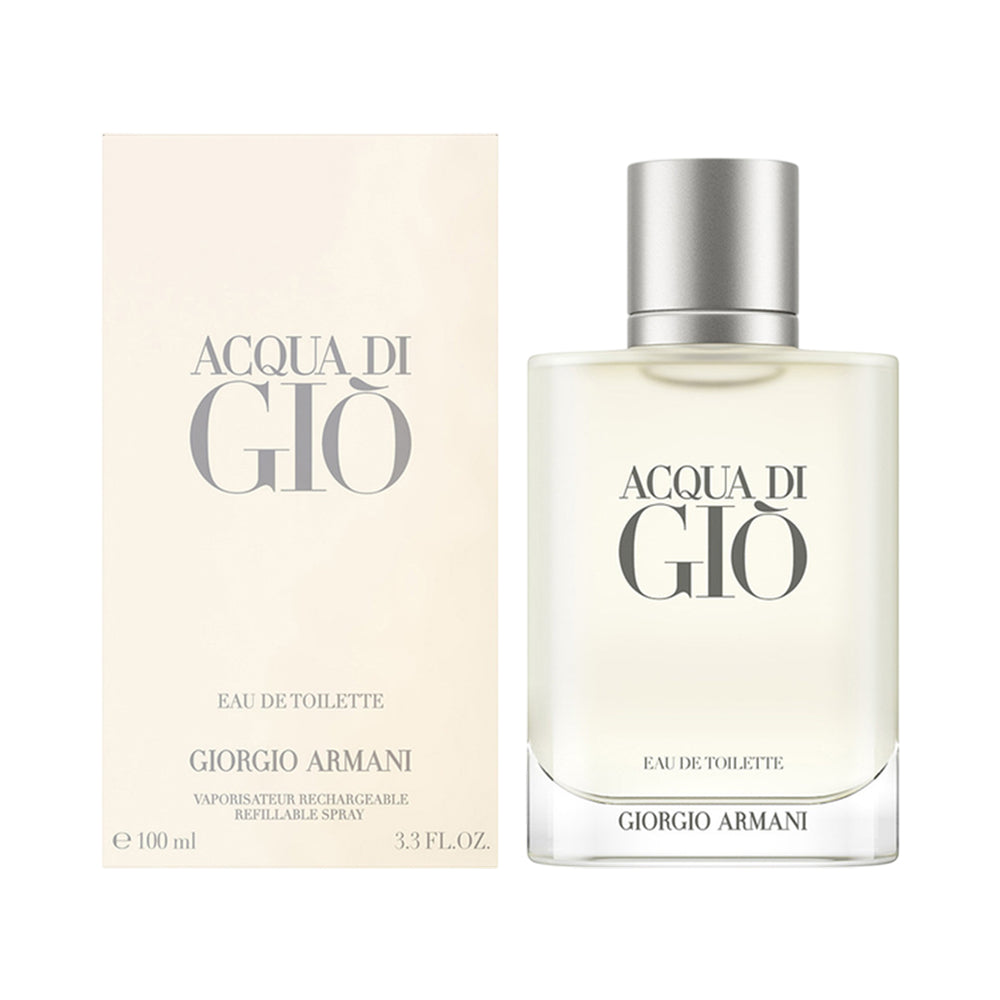 Giorgio Armani Acqua Di Giò Homme Refillable EDT, 3.4 oz / 100 ml by Giorgio Armani
