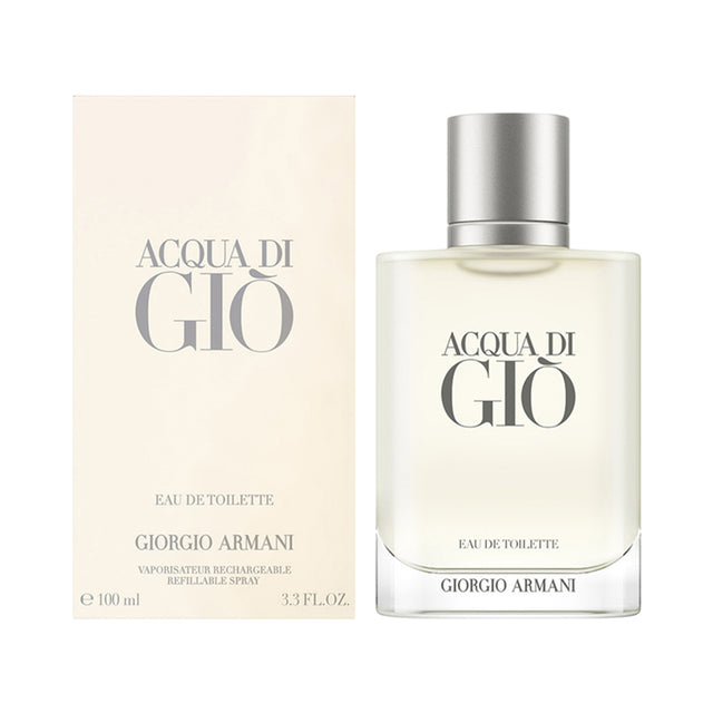 Giorgio Armani Acqua Di Giò Homme Refillable EDT, 3.4 oz / 100 ml by Giorgio Armani