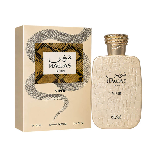 Rasasi Hawas Viper for Him EDP, 3.4 oz / 100 ml by Rasasi