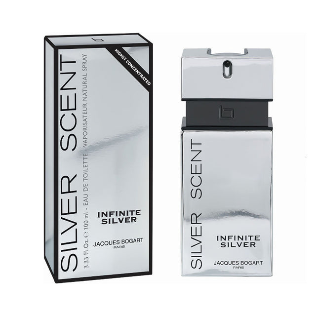 Jacques Bogart Silver Scent Infinite EDT, 3.4 oz / 100 ml by Jacques Bogart
