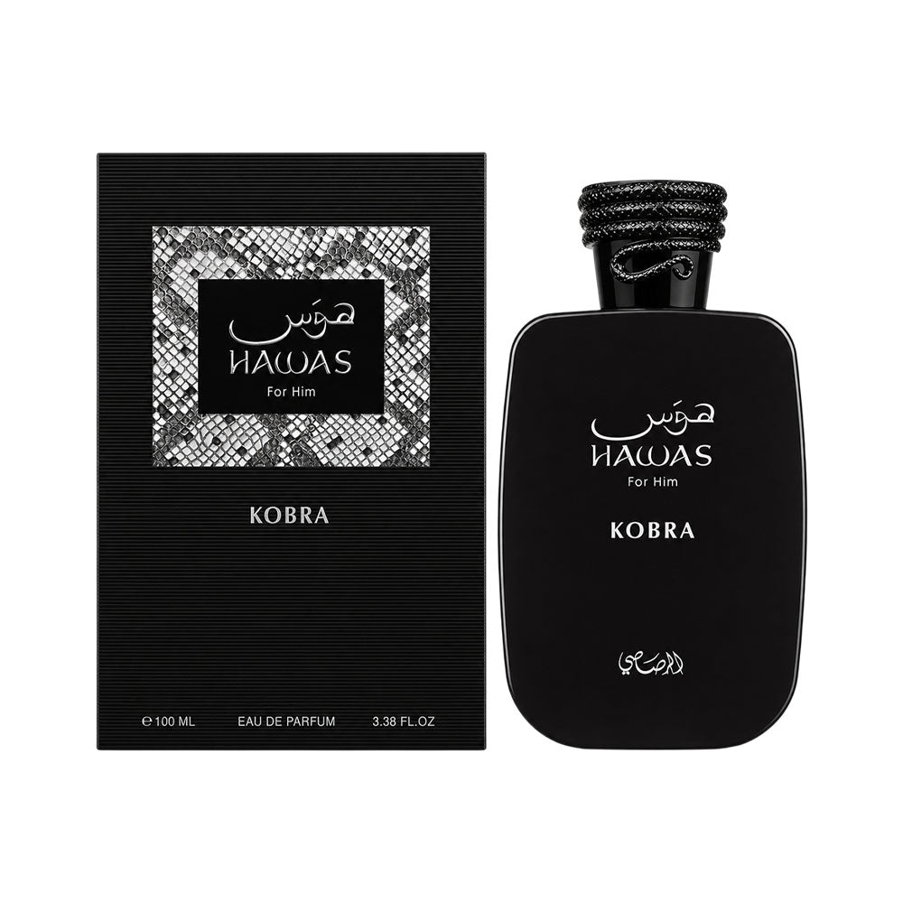 Rasasi Hawas Kobra EDP, 3.4 oz / 100 ml by Rasasi