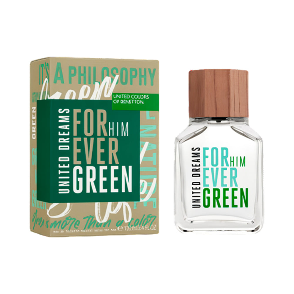 Benetton Forever Green Him EDT, 3.4 oz / 100 ml by Benetton