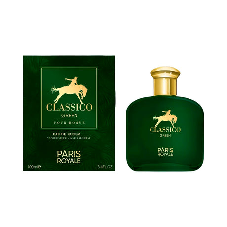 Paris Royale Classico Green pour Homme EDP, 3.4 oz / 100 ml by Paris