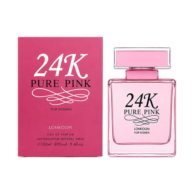 Lonkoom 24k Pure Pink EDP, 3.4 oz / 100 ml by Lonkoom