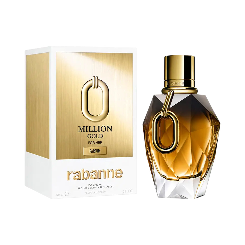 Rabanne Million Gold for Her Parfum, 3.0 oz / 90 ml by Rabanne