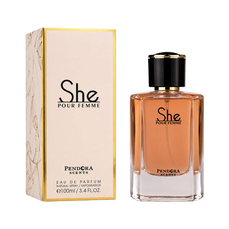 Pendora She pour Femme EDP, 3.4 oz / 100 ml by Pendora
