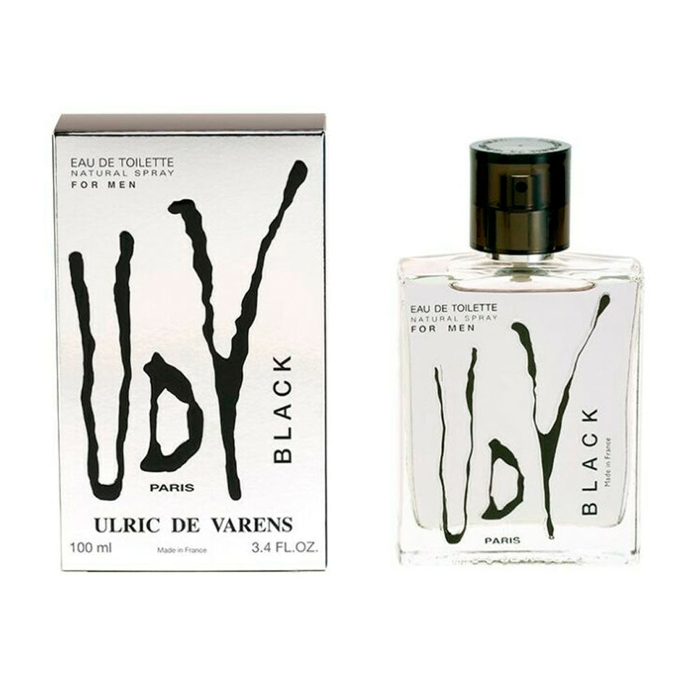Ulric de Varens Udv Black for Men EDT, 3.4 oz / 100 ml by Ulric