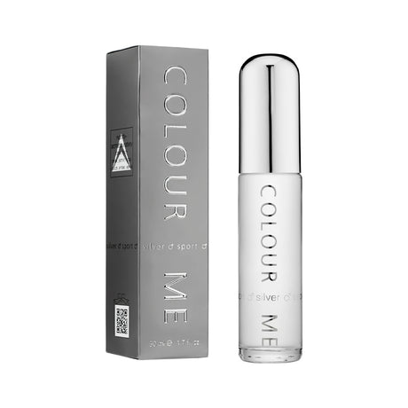 Colour Me Silver Sport Men EDP, 1.7 oz / 50 ml by Colour