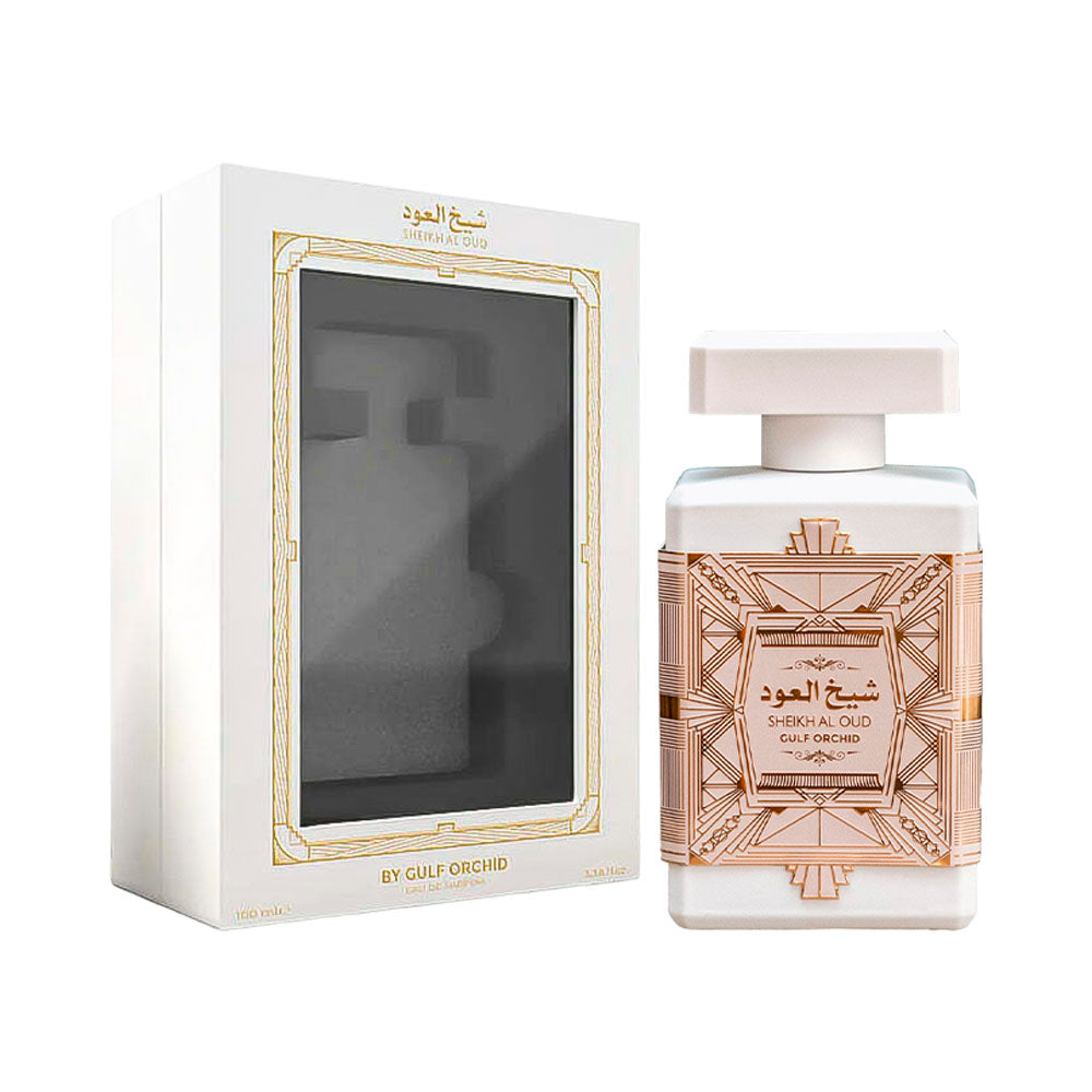 Gulf Orchid Sheik Al OUD White EDP, 3.4 oz / 100 ml by Gulf