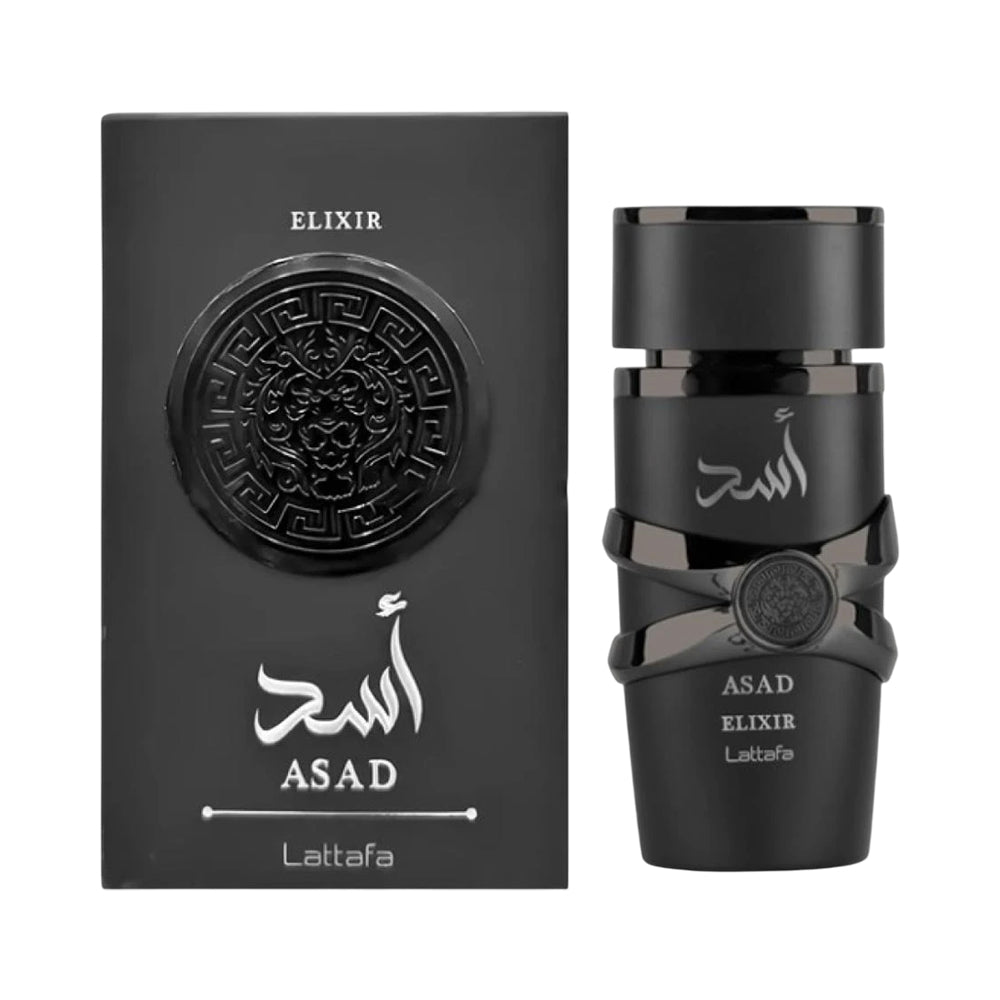 Lattafa Asad Elixir EDP, 3.4 oz / 100 ml by Lattafa