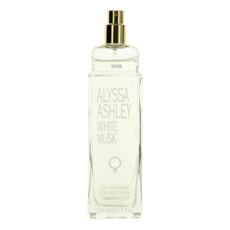 White Musk by Alyssa Ashley, 3.4 oz EDT Spray for Women TESTER - OleBella