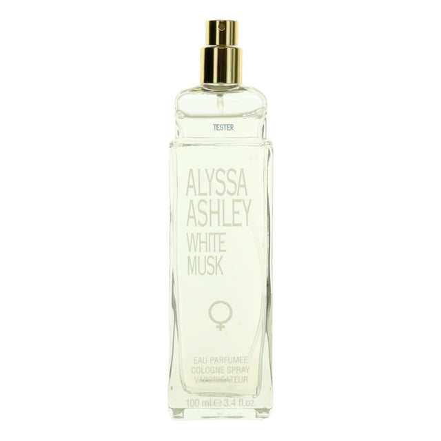White Musk by Alyssa Ashley, 3.4 oz EDT Spray for Women TESTER - OleBella
