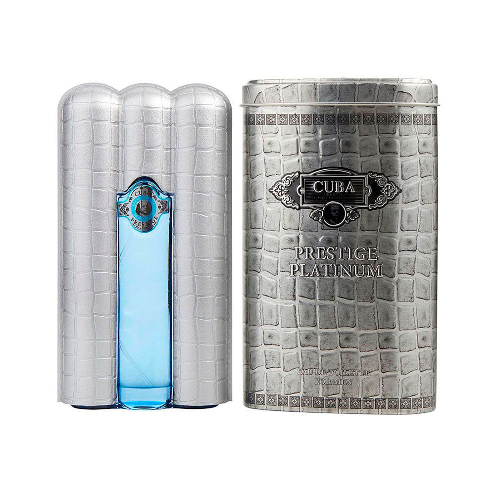 Cuba Prestige Platinum EDT, 3.0 oz / 90 ml by Cuba