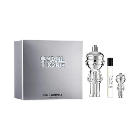 Kit Perfume Karl Lagerfeld Ikonik Man EDP 3 Piezas by Kit