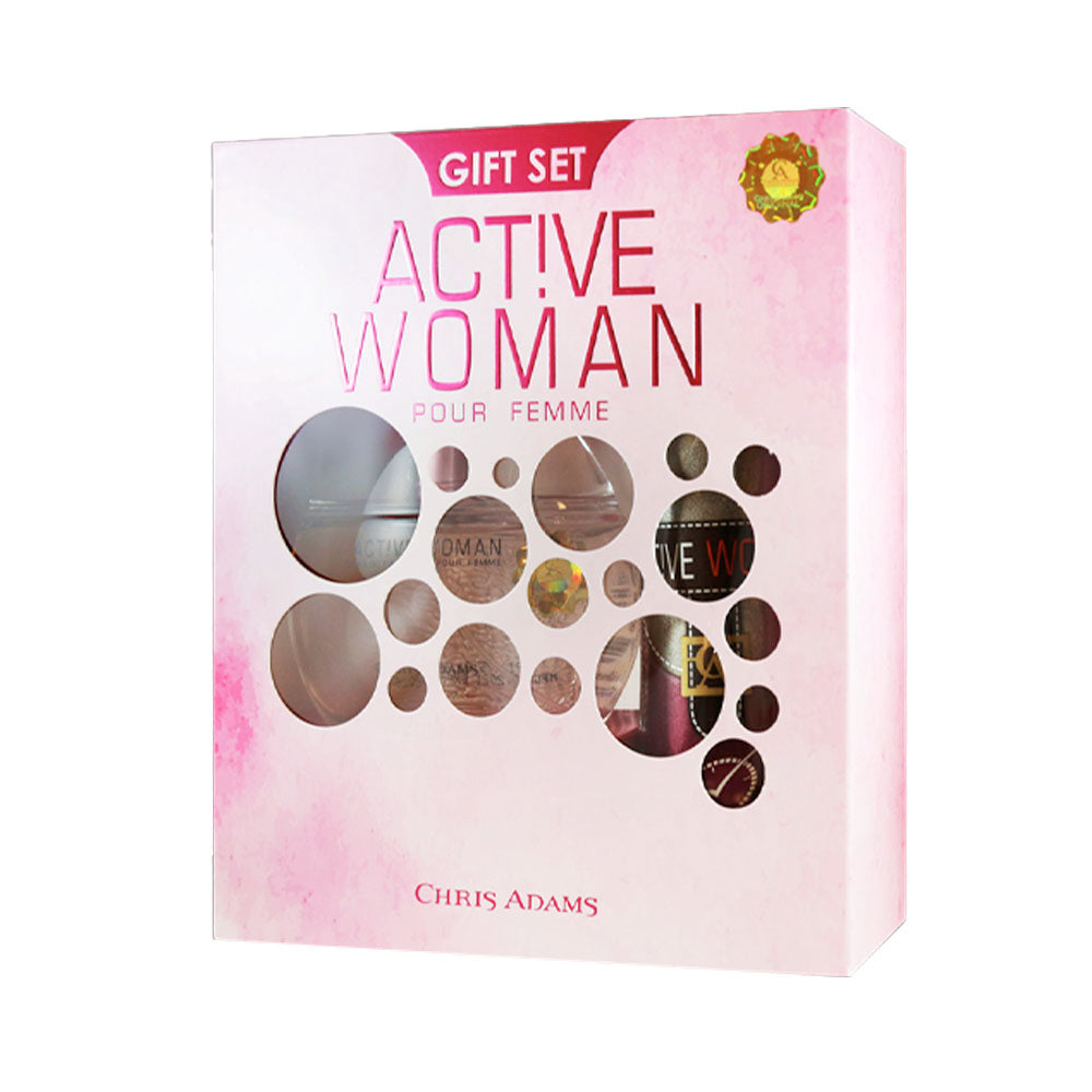 Kit Chris Adams Active EDP +deodorant, 6.7 oz / 200 ml by Chris Adams