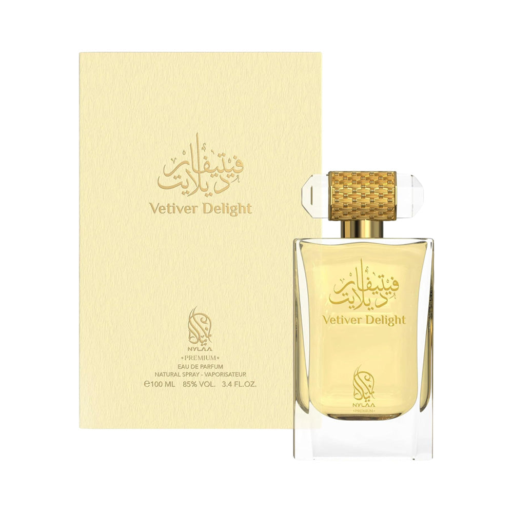 Nylaa Vetiver Delight EDP, 3.4 oz / 100 ml by Nylaa