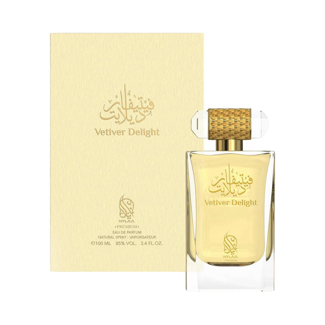 Nylaa Vetiver Delight EDP, 3.4 oz / 100 ml by Nylaa