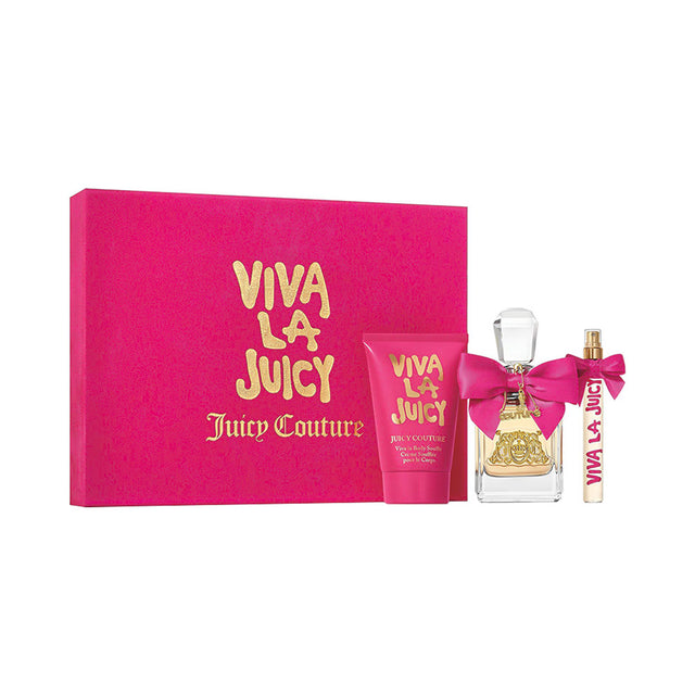 Kit Juicy Couture EDP + Mini + Body Lotion, 4.2 oz / 125 ml by Kit