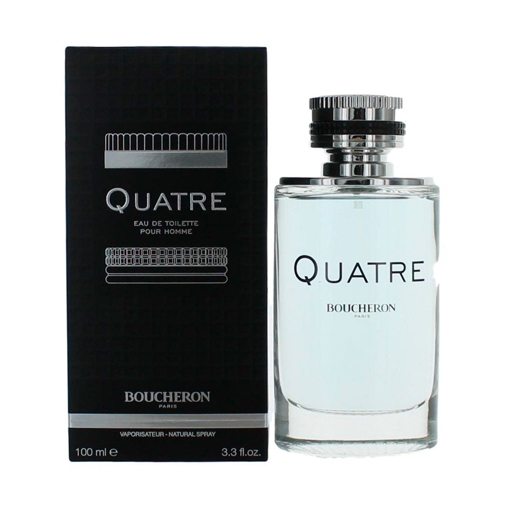 Boucheron Quatre Homme EDT, 3.4 oz / 100 ml by Boucheron