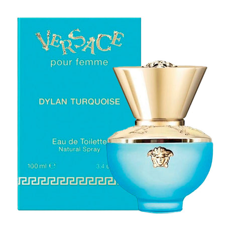 Versace Dylan Turquoise EDT for Woman, 3.4 oz / 100 ml by Versace