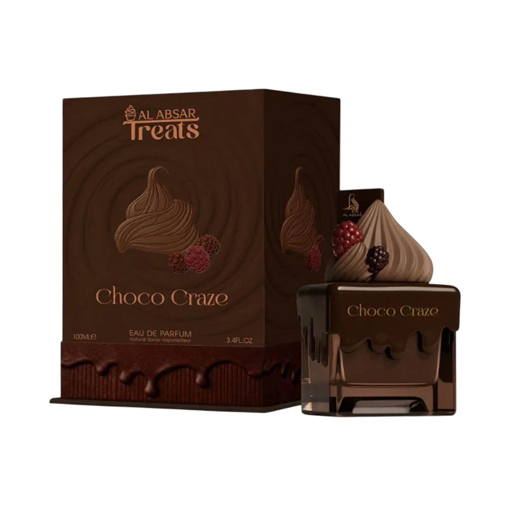 Al Absar Treats Choco Craze EDP, 3.4 oz / 100 ml by Al Absar