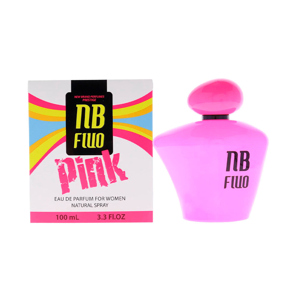 New Brand Fluo Pink EDP, 3.4 oz / 100 ml by New Brand