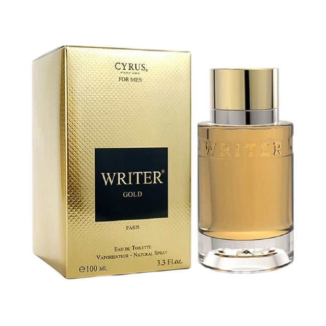 Cyrus Writer Gold EDP, 3.4 oz / 100 ml by Cyrus