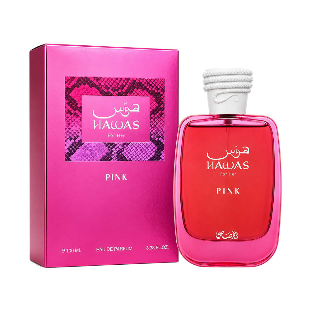 Rasasi Hawas Pink for Her EDP, 3.4 oz / 100 ml by Rasasi