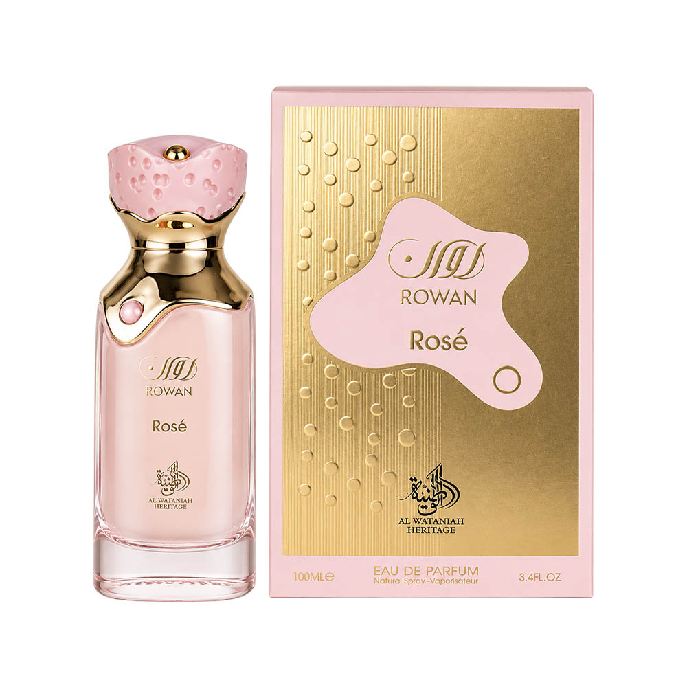 Al Wataniah Rowan Rose EDP, 3.4 oz / 100 ml by Al Wataniah