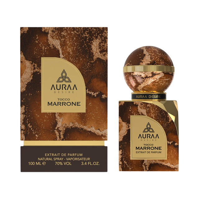 Auraa Tocco Marrone Extrait de Parfum, 3.4 oz / 100 ml by Auraa