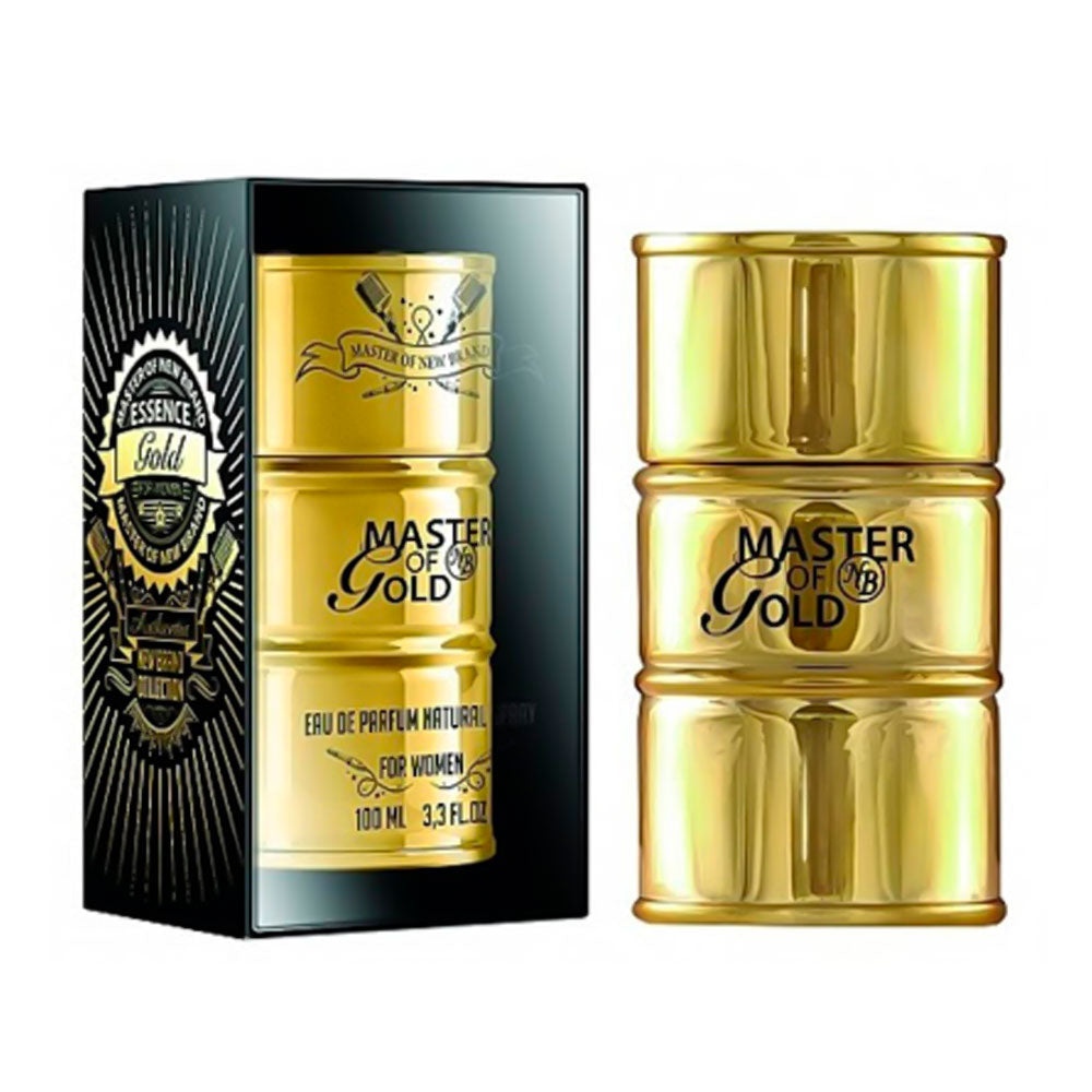 New Brand Master of Gold EDP, 3.4 oz / 100 ml by New Brand